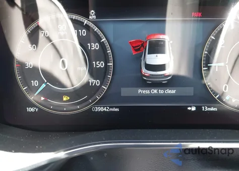 2021 Jaguar F-Pace S P250 Awd Automatic z USA, uszkodzony, nr VIN SADCJ2EX0MA688095